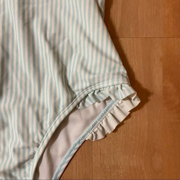 Sugar Coast by Lolli Front Cross Keyhole Neckline One Piece Swimsuit - Picture 6 of 7